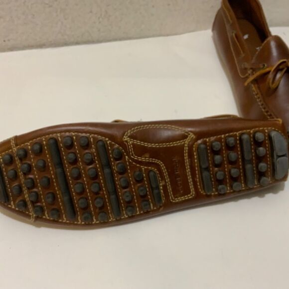 Cole Haan Gunnison Waxy Leather Boat Style Drivers  size 8.5 D main image 9
